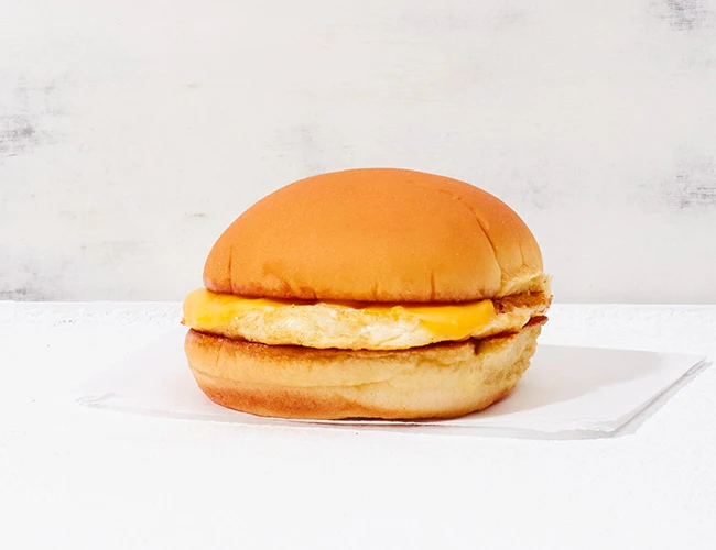 Bun with egg and cheese from Shake Shack UK