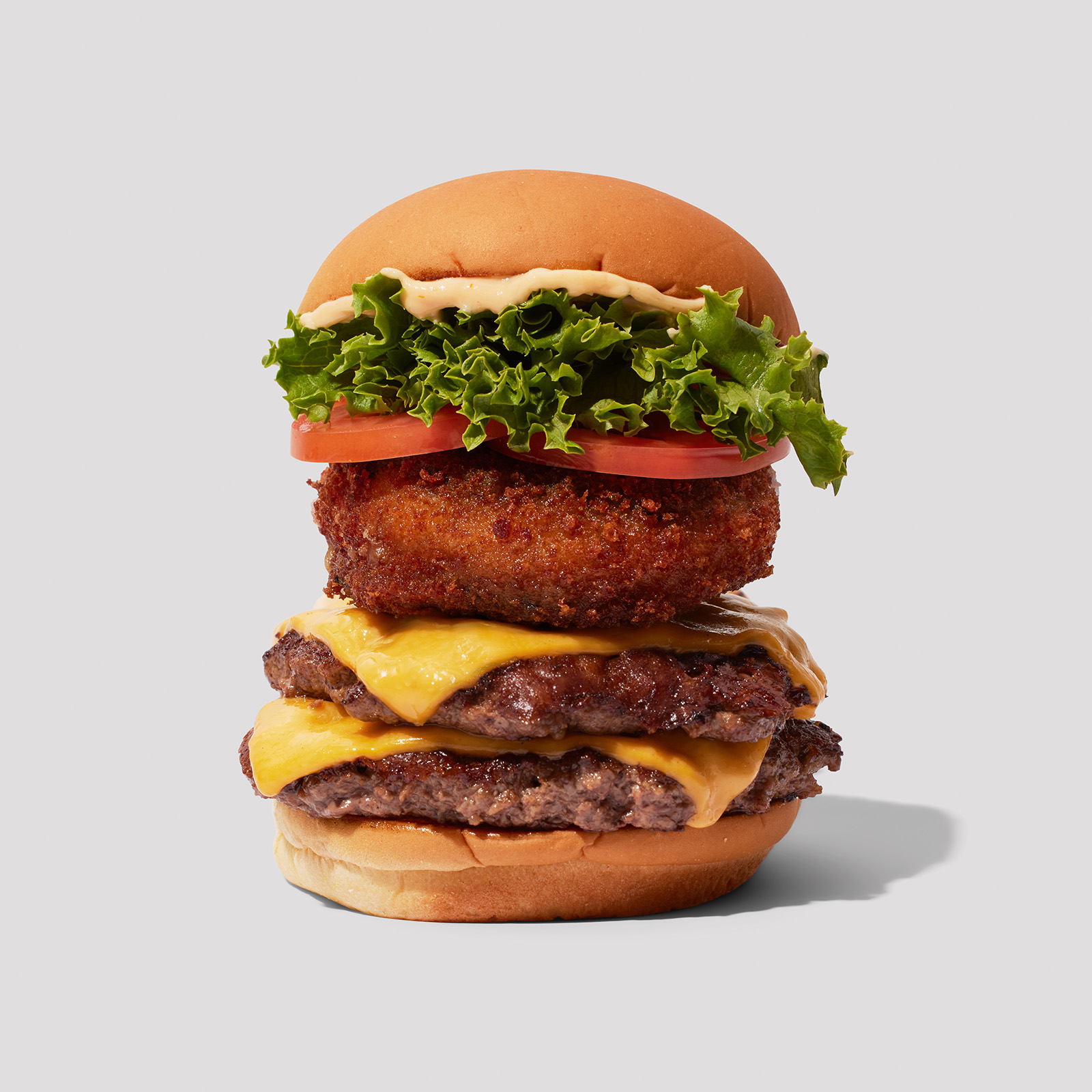 Double Beef Patty Shack Stack